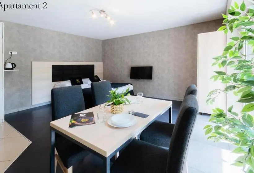 Huoneisto 1 Makuuhuone Pohjakerros, Apartamenty Katowice By Lantier   Bytom   Chorzów