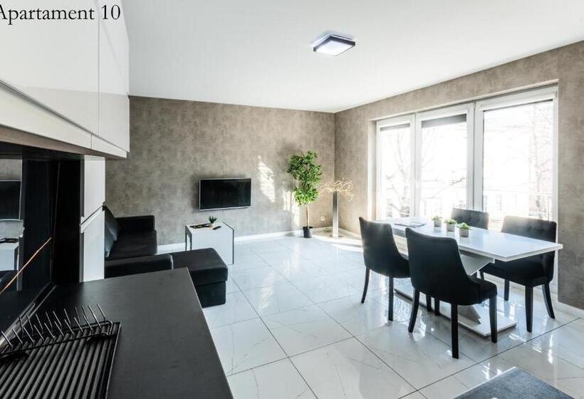 １ベッドルームのデラックスアパートメント, Apartamenty Katowice By Lantier   Bytom   Chorzów