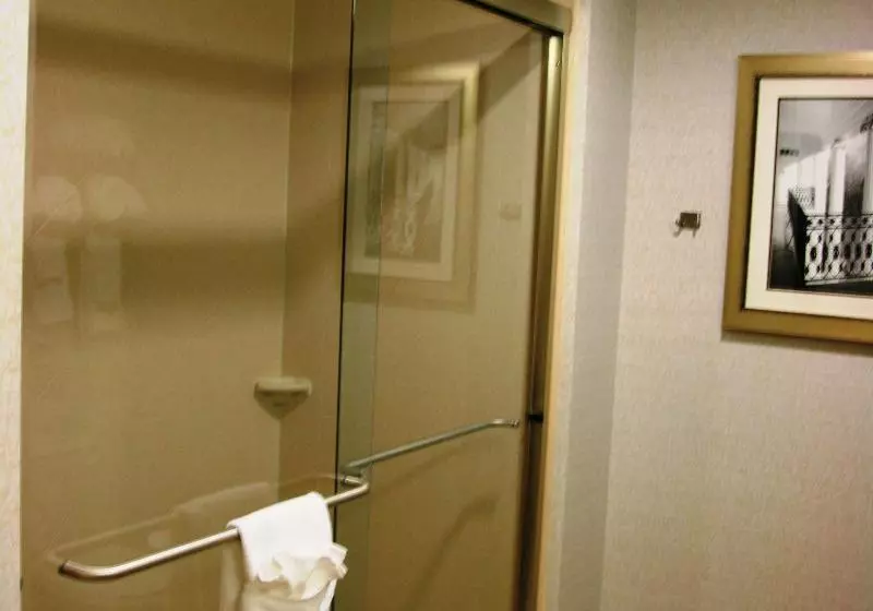 キングサイズベッドのスタンダードルーム, Hampton Inn & Suites West Point