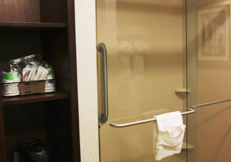 キングサイズベッドのスタンダードルーム, Hampton Inn & Suites West Point