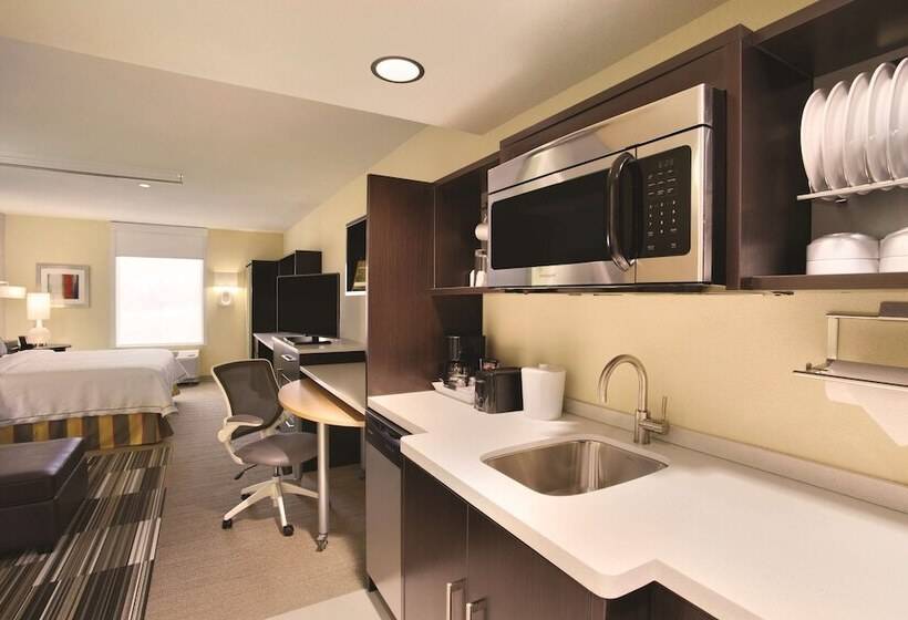 ダブルベッドのスタンダードスタジオ, Home2 Suites By Hilton Lehi/thanksgiving Point