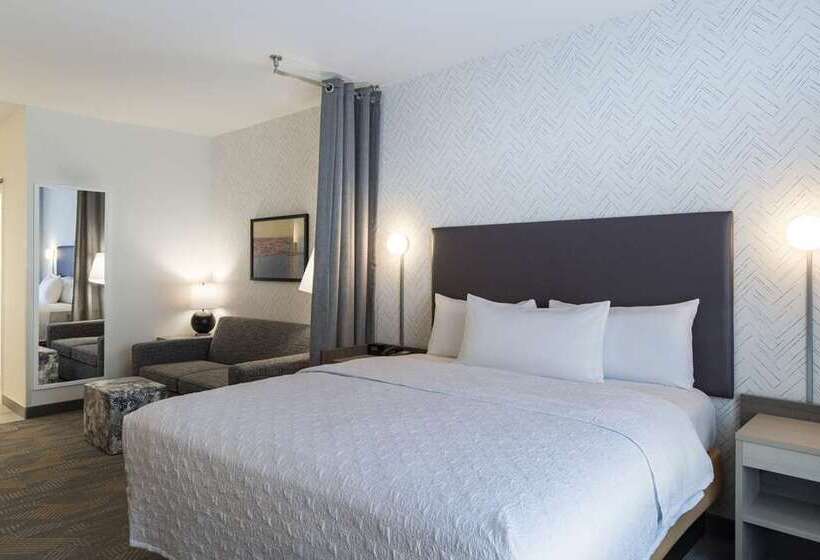 스탠다드 스튜디오 킹침대, Homewood Suites by Hilton Chicago Downtown / Magnificent Mile