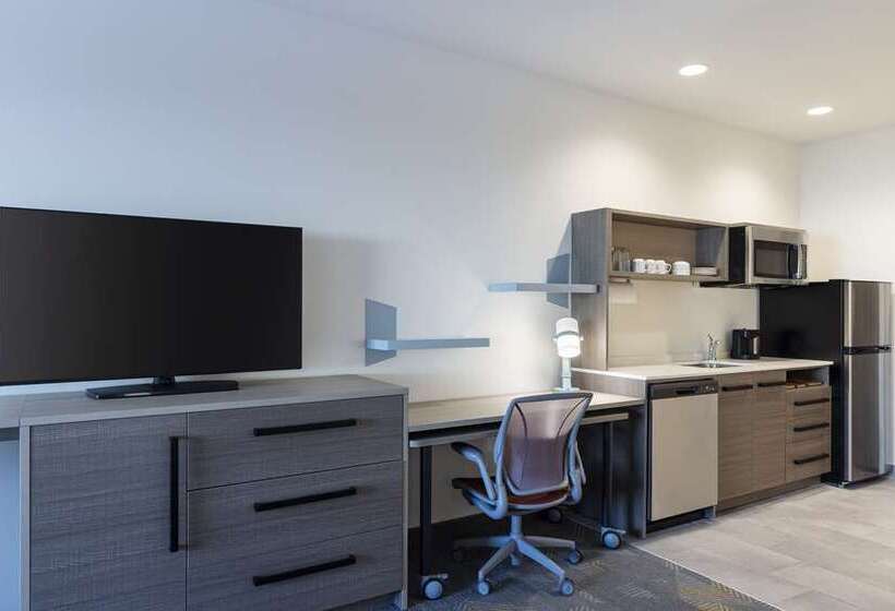 스탠다드 스튜디오 킹침대, Homewood Suites by Hilton Chicago Downtown / Magnificent Mile