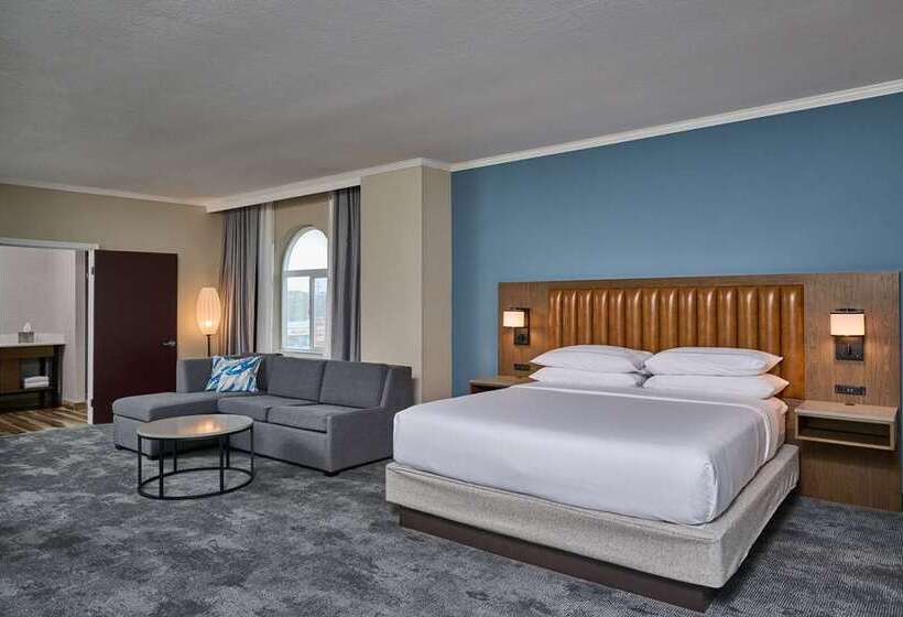 스탠다드 스튜디오 킹침대, Homewood Suites by Hilton Chicago Downtown / Magnificent Mile