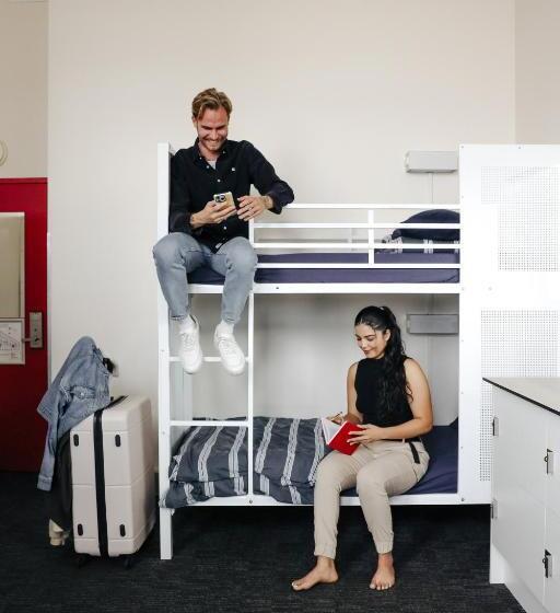 Bed in Shared Room with Shared Bathroom, Wake Up! Sydney Central