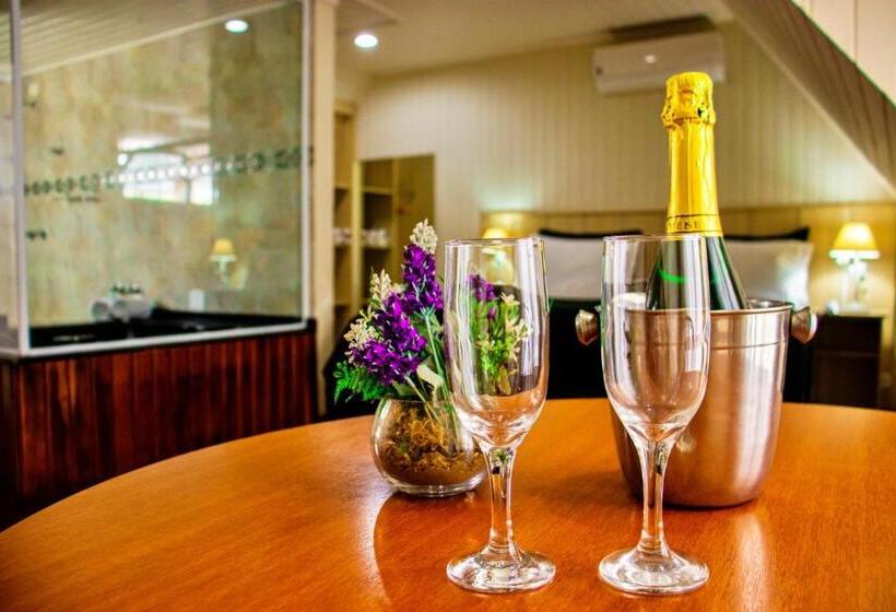 Pokój Superior z Hydromasażem, Chateau Do Luar Prime Em Campos Do Jordao