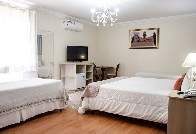 Pokój Czteroosobowy Standard, Chateau Do Luar Prime Em Campos Do Jordao