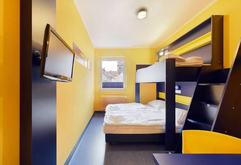 스탠다드 트리픔 룸 공동욕실, Bed Nbudget City   Hostel