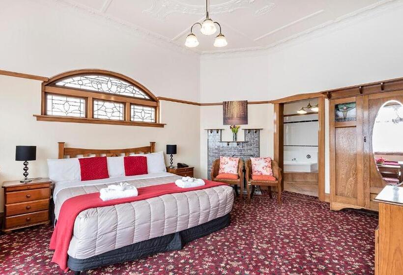 キングサイズベッドのスタンダードルーム, Halswell Lodge