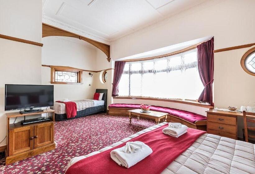 キングサイズベッドのスタンダードルーム, Halswell Lodge