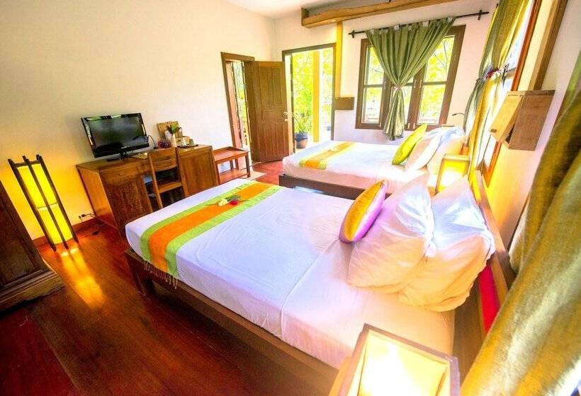 침실 1개 디럭스 아파트, Maisons Wat Kor