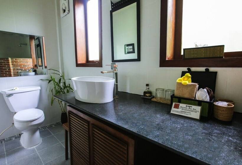 침실 1개 디럭스 아파트, Maisons Wat Kor