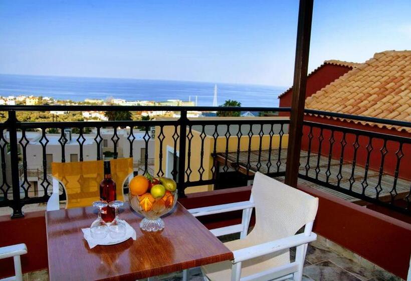 شقة سوبيريور غرفة نوم واحدة مطلّة علي البحر, Ippoliti Village