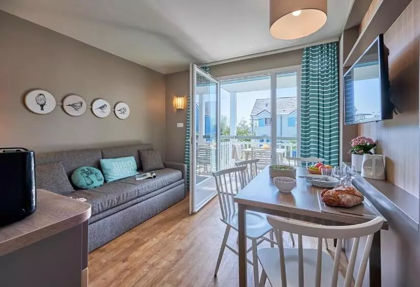 テラス付き１ベッドルームアパートメント, Pierre & Vacances Residence Le Chant Des Oiseaux