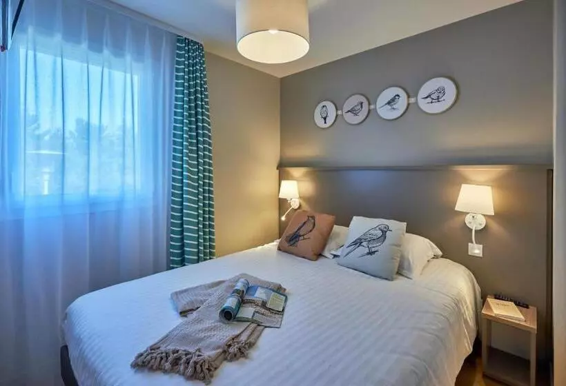 テラスつきの２ベッドルームアパートメント, Pierre & Vacances Residence Le Chant Des Oiseaux