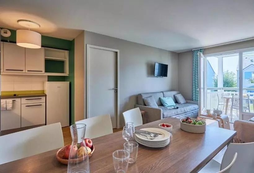 テラスつきの２ベッドルームアパートメント, Pierre & Vacances Residence Le Chant Des Oiseaux