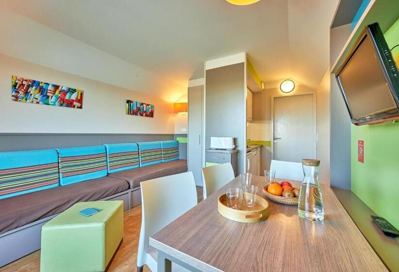 带1个卧室带观景的公寓, Pierre & Vacances Residence Le Chant Des Oiseaux