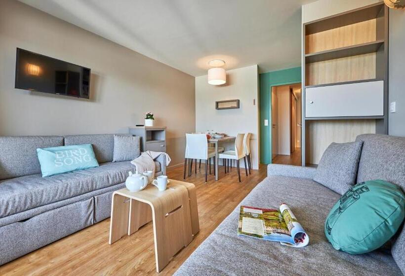 带1个卧室带观景的公寓, Pierre & Vacances Residence Le Chant Des Oiseaux