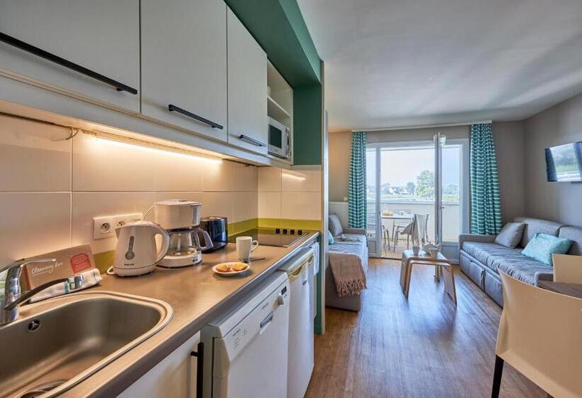 带1个卧室带观景的公寓, Pierre & Vacances Residence Le Chant Des Oiseaux