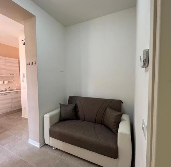 带1个卧室的带阳台的公寓, Castramajora Alloggi