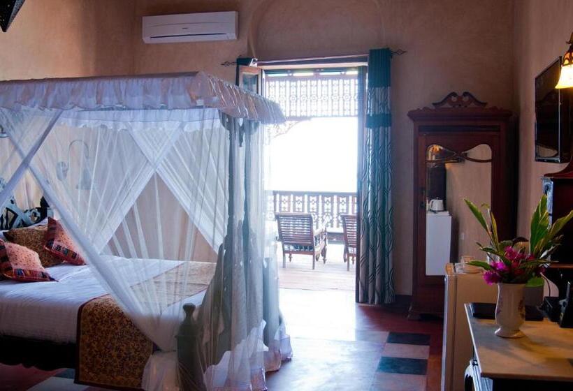 高级套房带海景, Mizingani Seafront