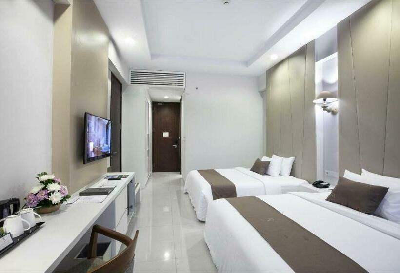 غرفة سوبيريور مزودة بشرفة, R Hotel Rancamaya