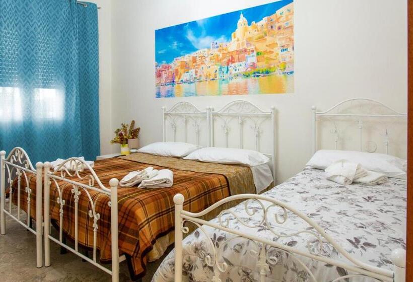 اتاق استاندارد سه نفره, Stazione Centrale B&b