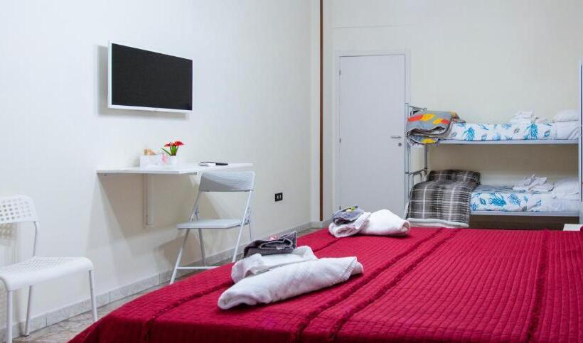 اتاق استاندارد چهار تخته, Stazione Centrale B&b