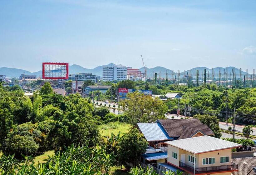 침실 1개 발코니 아파트, Soi 7 Hua Hin Happy Rent