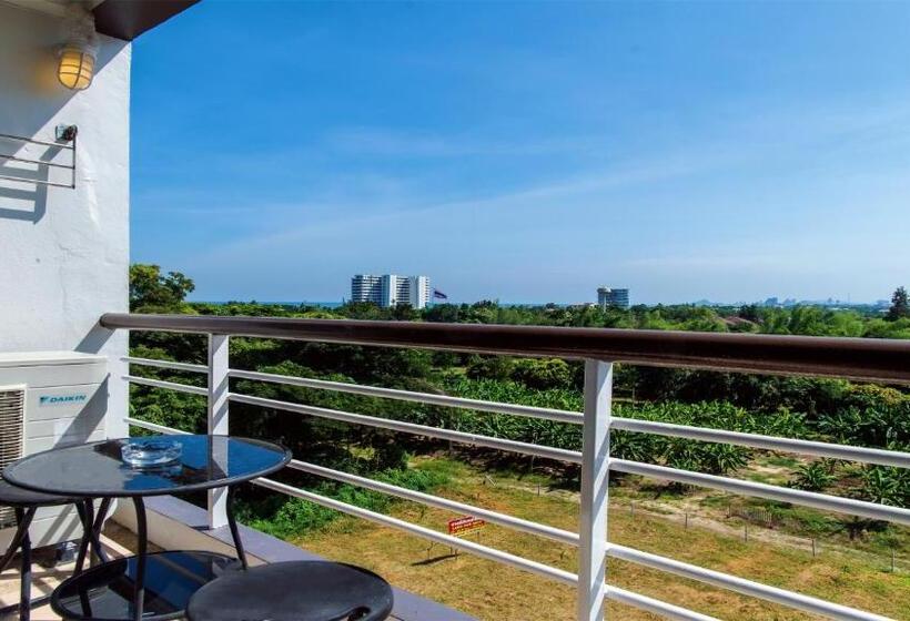 침실 1개 발코니 아파트, Soi 7 Hua Hin Happy Rent