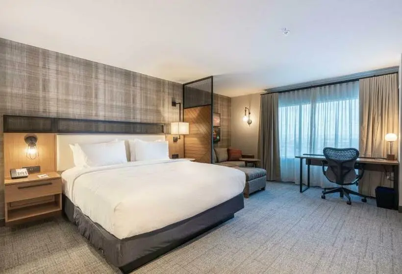 キングサイドベッドのスタンダードワンルーム, Residence Inn By Marriott San Francisco Airport Millbrae Station
