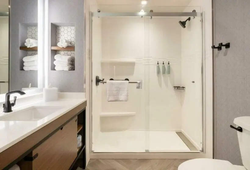 キングサイドベッドのスタンダードワンルーム, Residence Inn By Marriott San Francisco Airport Millbrae Station