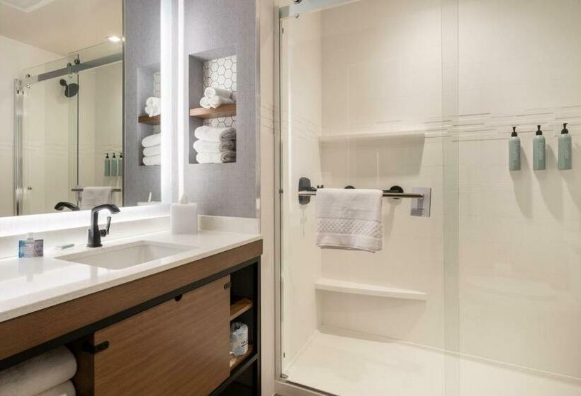 带大床的标准工作室, Residence Inn By Marriott San Francisco Airport Millbrae Station