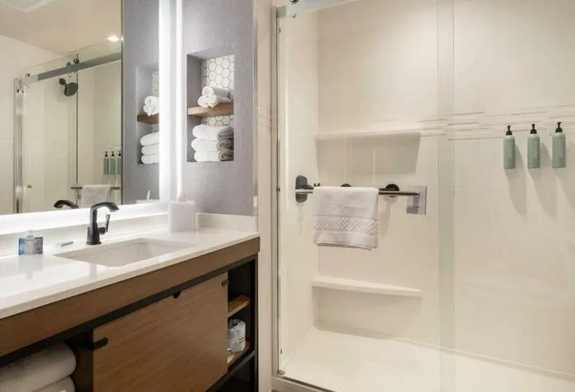 キングサイドベッドのスタンダードワンルーム, Residence Inn By Marriott San Francisco Airport Millbrae Station