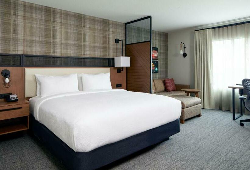 带大床的标准工作室, Residence Inn By Marriott San Francisco Airport Millbrae Station