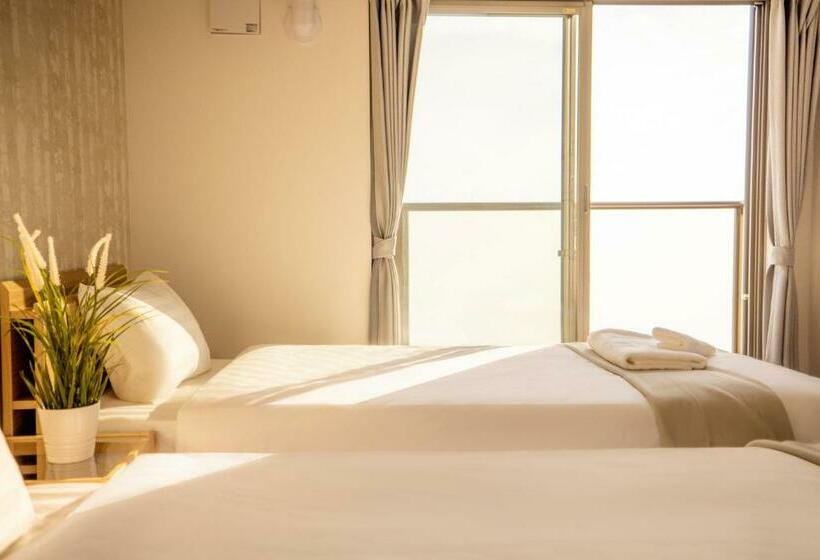 Апартаменты 1 Спальня с Балконом, Rti天王寺