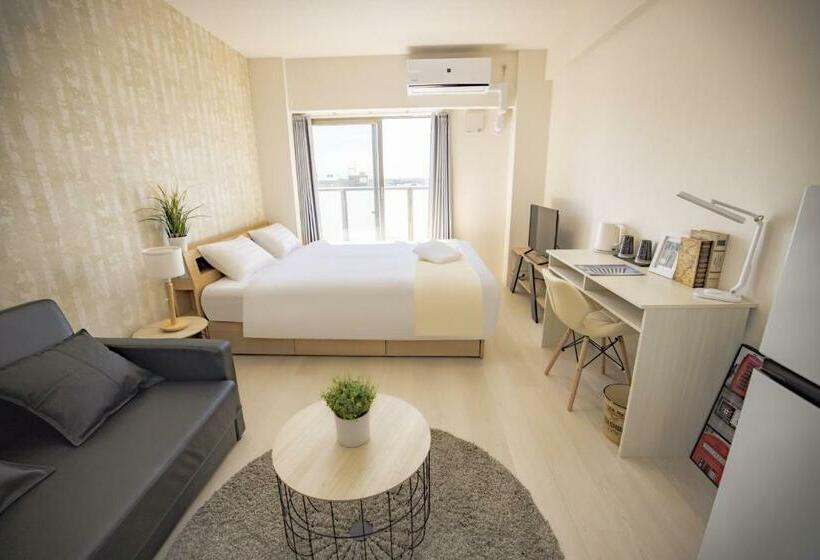 Апартаменты 1 Спальня, Rti天王寺