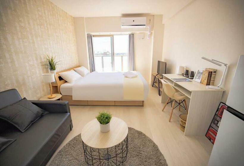 Апартаменты 1 Спальня, Rti天王寺