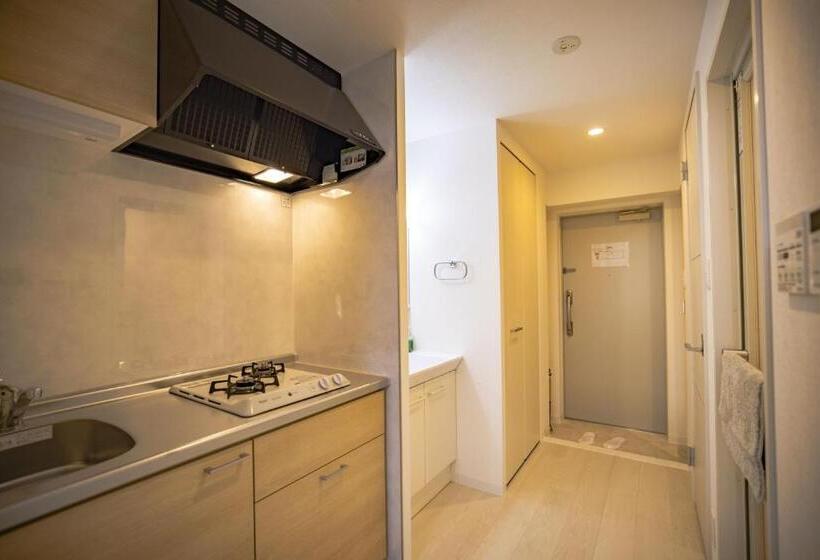 Апартаменты 1 Спальня с Балконом, Rti天王寺