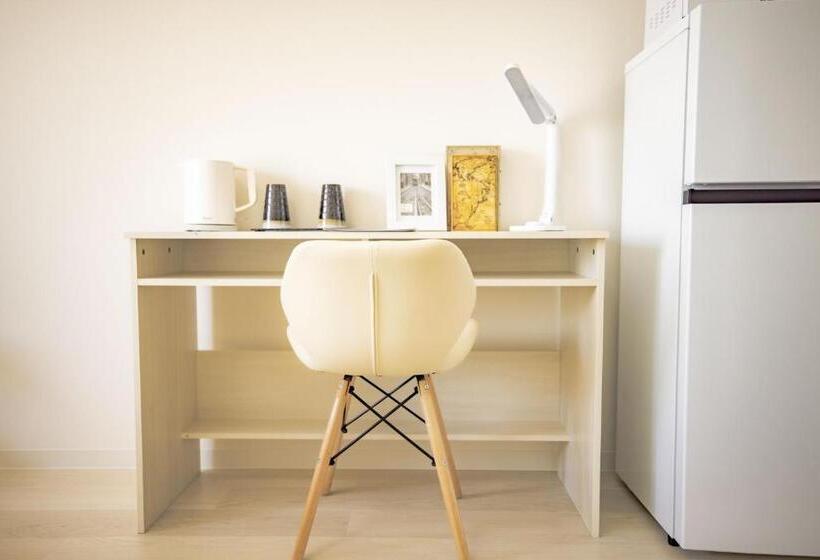 Апартаменты 1 Спальня с Балконом, Rti天王寺