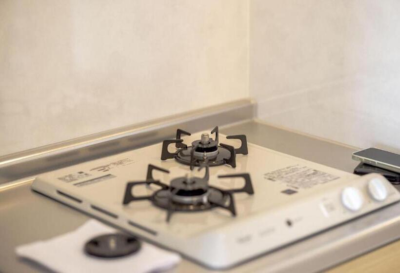 Апартаменты 1 Спальня с Балконом, Rti天王寺