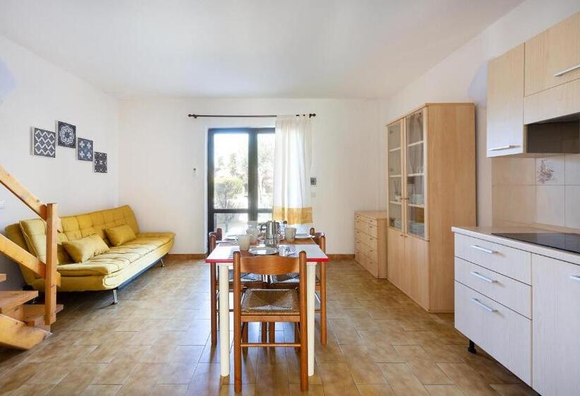 テラス付き1ベッドルームアパートメント, Residence Il Melograno