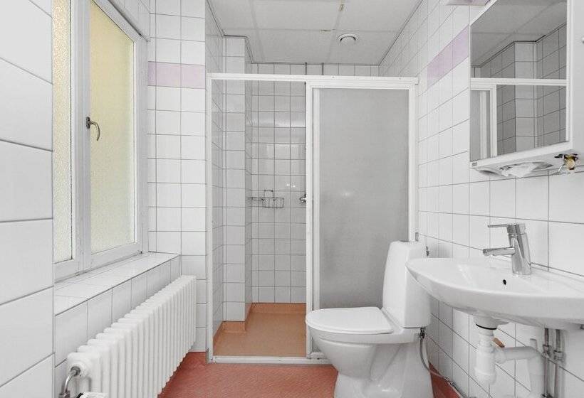 חדר מוזל מקלחת משותפת, Ersta Hotell & Konferens