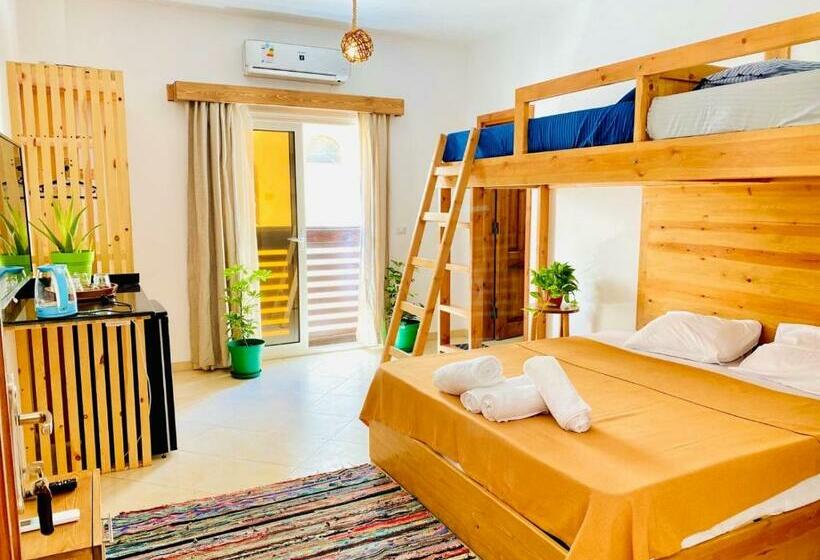 اتاق استاندارد چهار تخته, Ocean Life Dahab