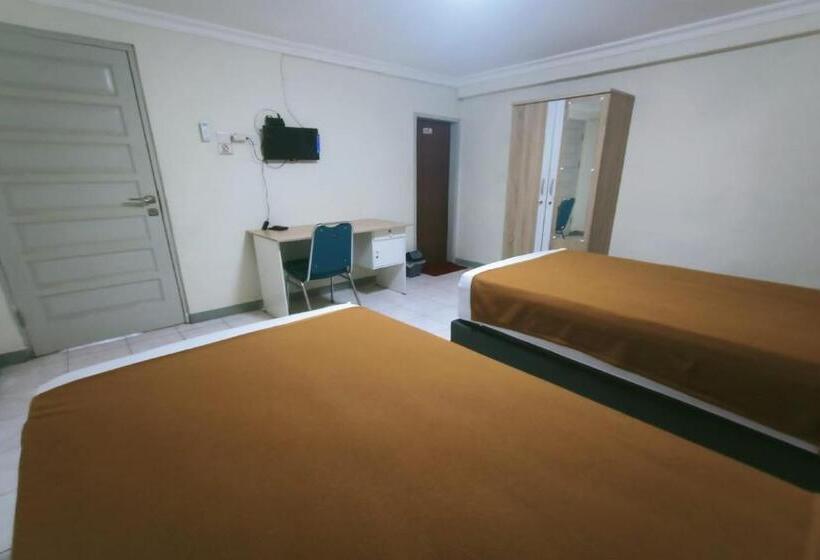 디럭스 룸, Capital O 94156 Hotel Gemudi Gold Islami