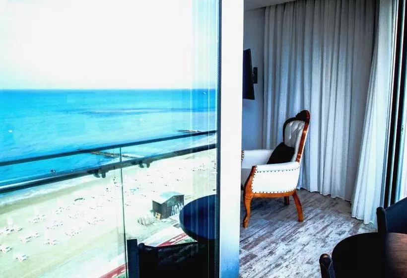 اتاق لوکس با چشم‌انداز دریا, The Ciao Stelio Deluxe Boutique Hotel   Adults Only