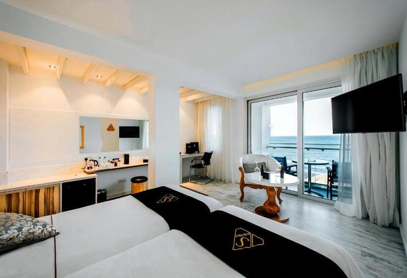 اتاق سوپریور با چشم‌انداز دریا, The Ciao Stelio Deluxe Boutique Hotel   Adults Only