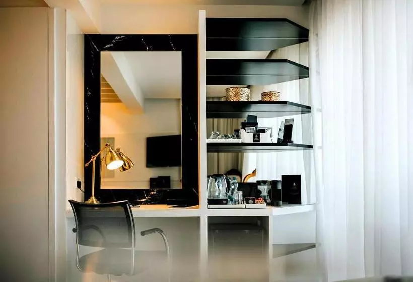 اتاق لوکس با چشم‌انداز دریا, The Ciao Stelio Deluxe Boutique Hotel   Adults Only