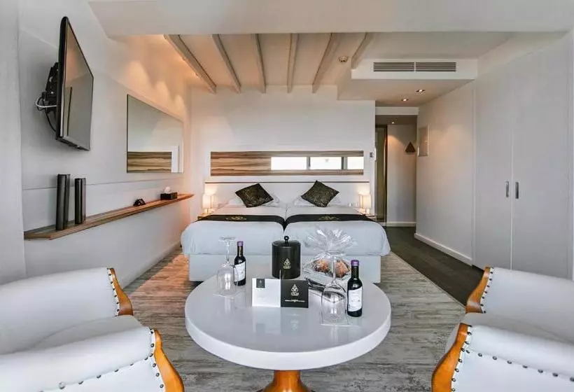 اتاق لوکس با چشم‌انداز دریا, The Ciao Stelio Deluxe Boutique Hotel   Adults Only
