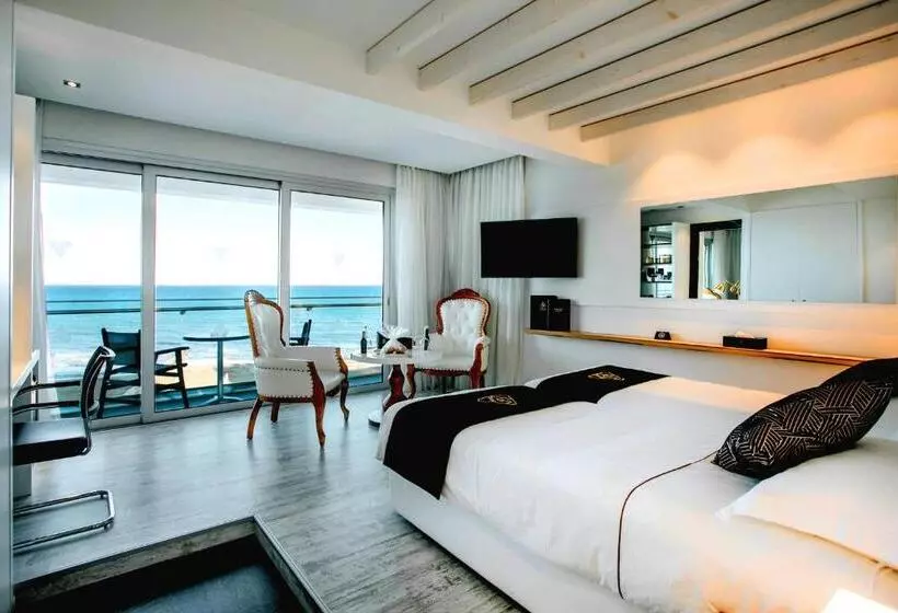 اتاق لوکس با چشم‌انداز دریا, The Ciao Stelio Deluxe Boutique Hotel   Adults Only